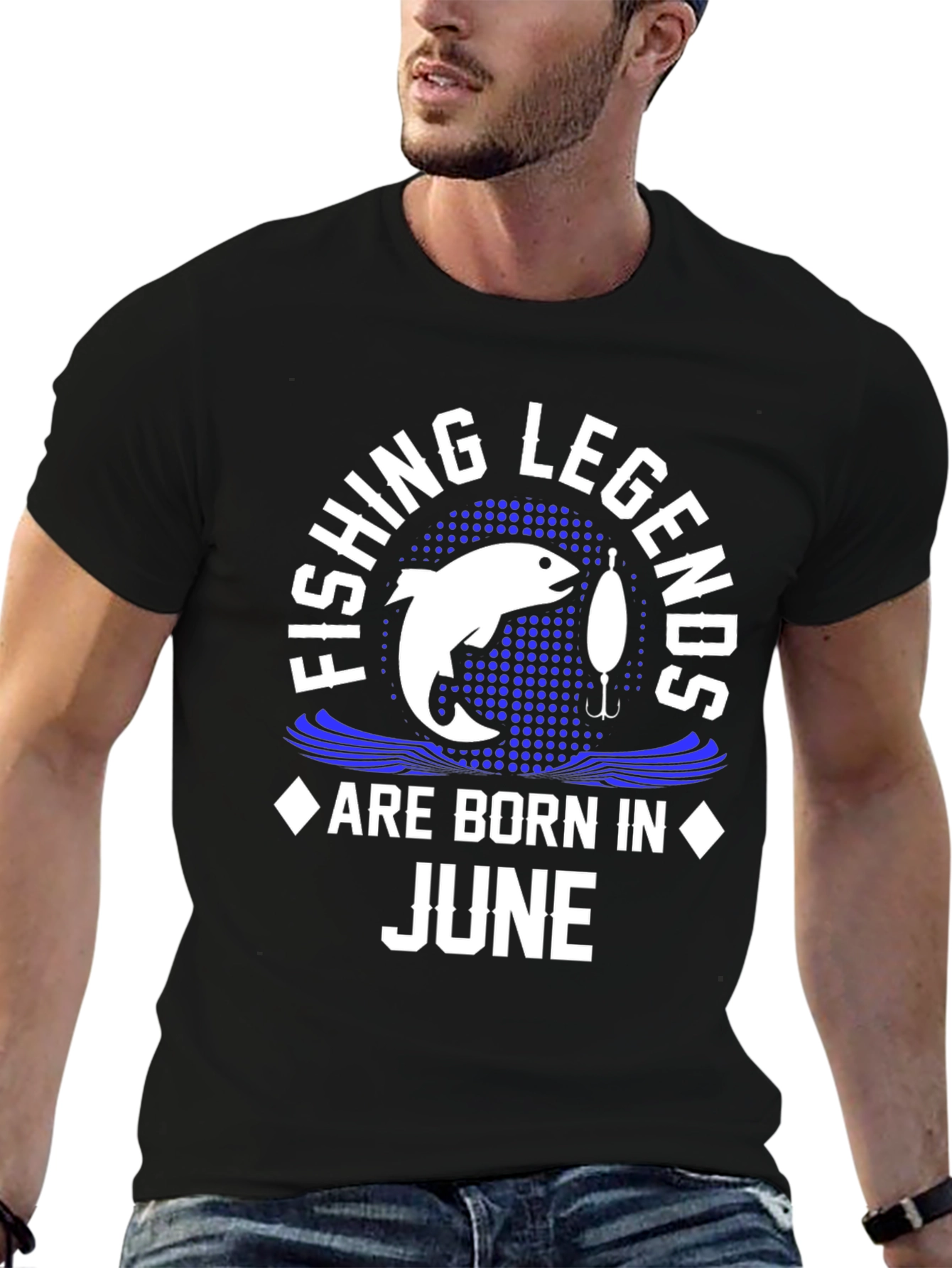 Fishing Legends Born in June T-Shirt