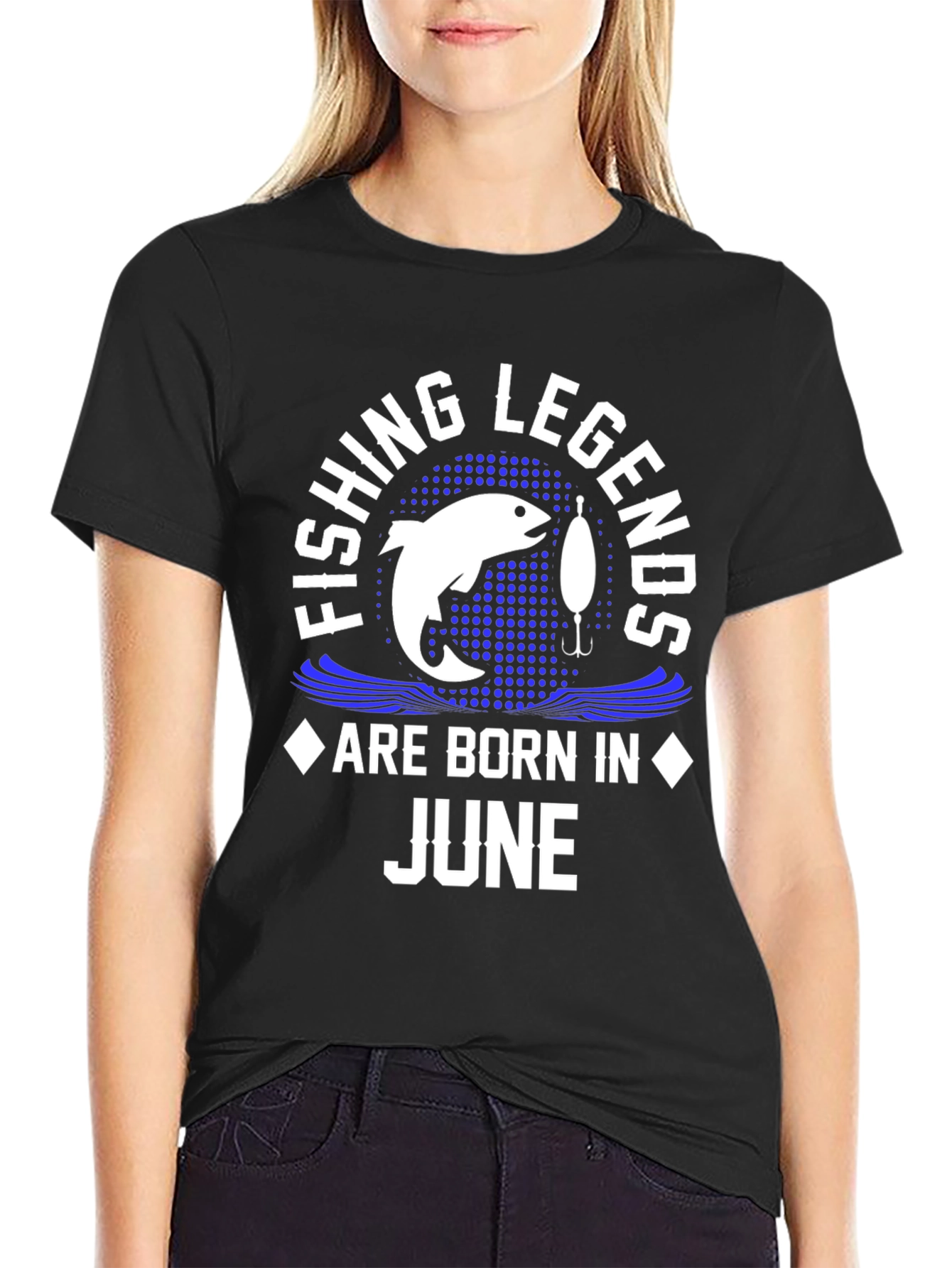 Fishing Legends Born in June T-Shirt