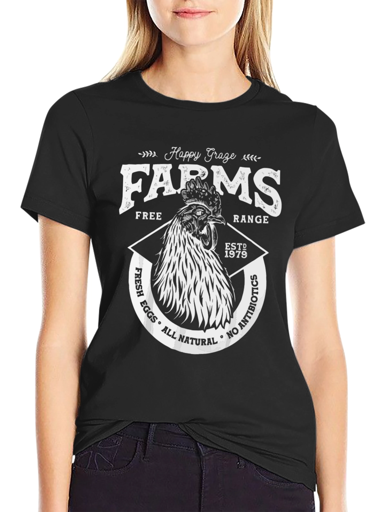 Happy Graze Farms Graphic Tee