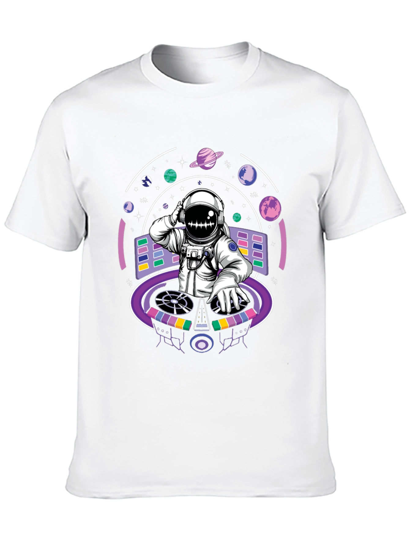 DJ Astronaut T-Shirt - Cosmic Beats