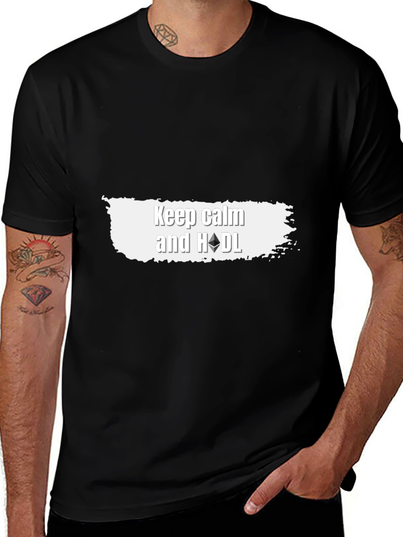 Keep Calm & HODL Crypto T-Shirt