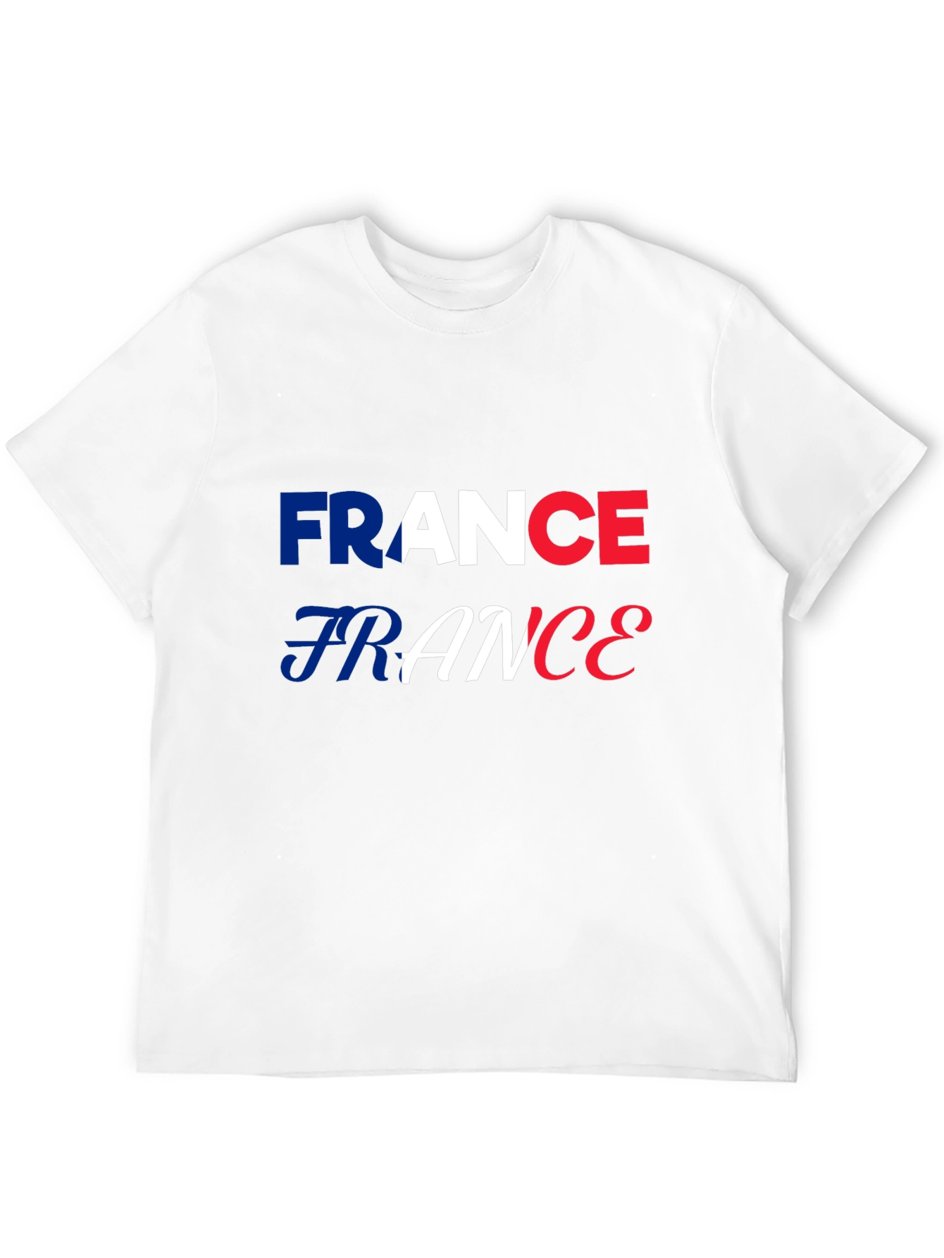 France Flag T-Shirt - Patriotic French Pride Tee