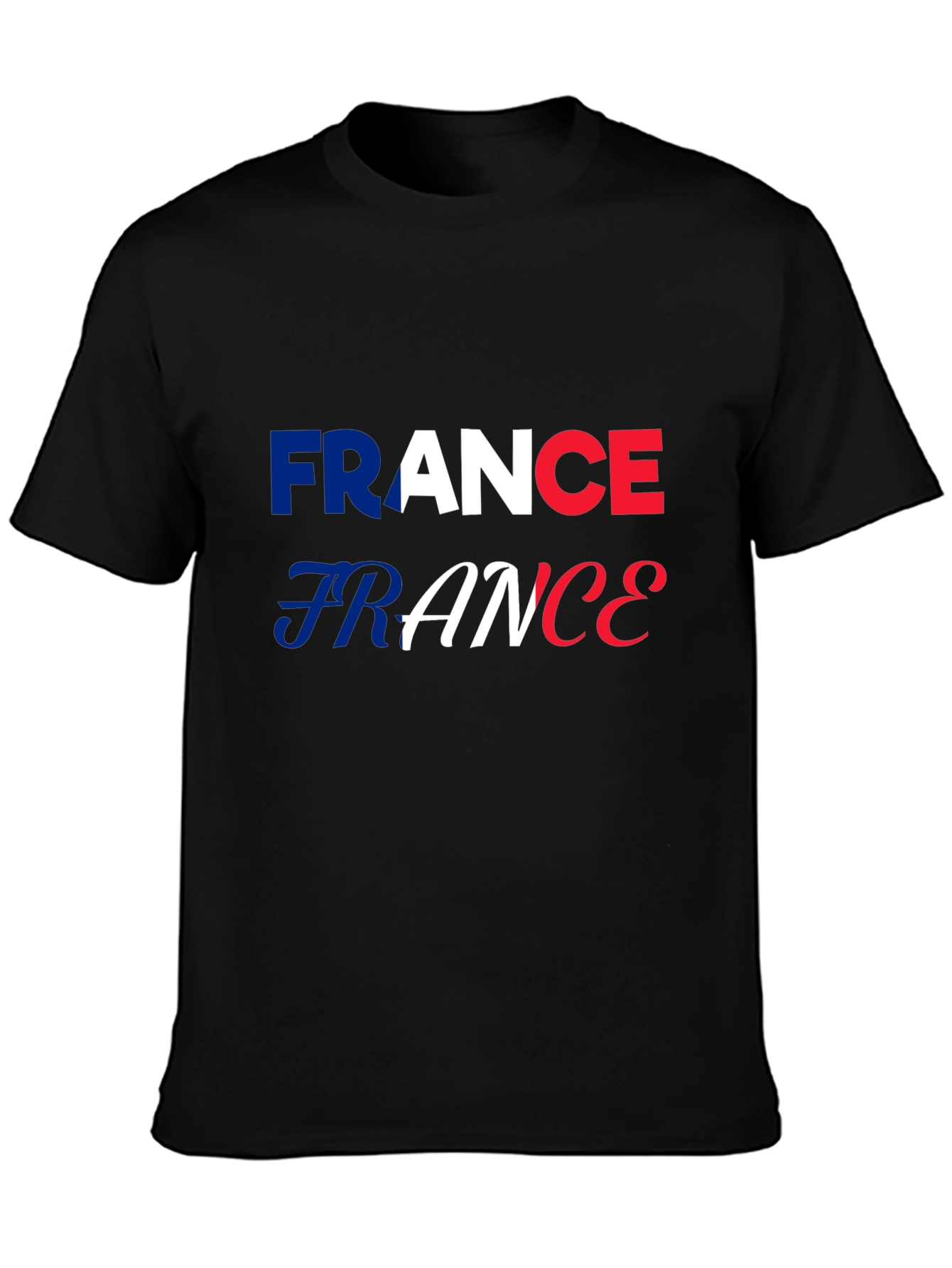 France Flag T-Shirt - Patriotic French Pride Tee