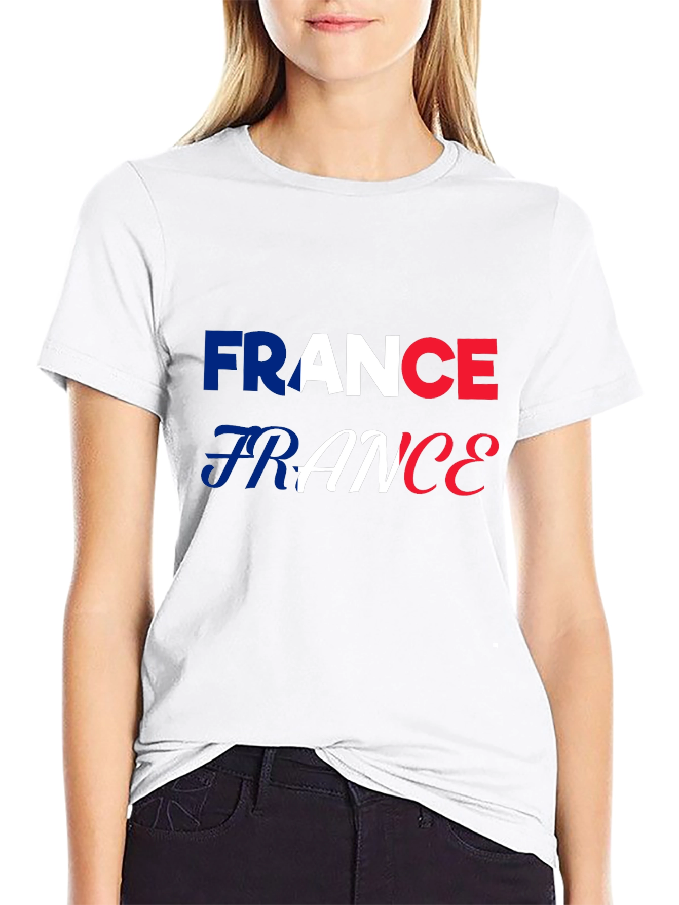 France Flag T-Shirt - Patriotic French Pride Tee