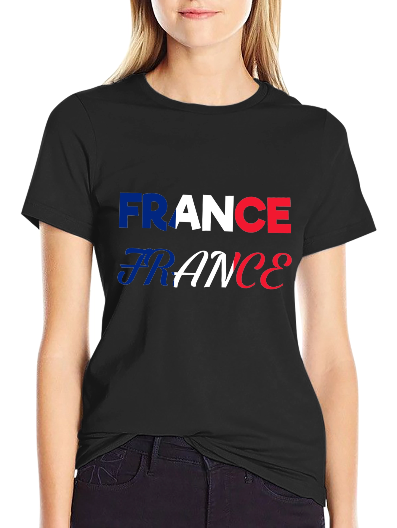 France Flag T-Shirt - Patriotic French Pride Tee