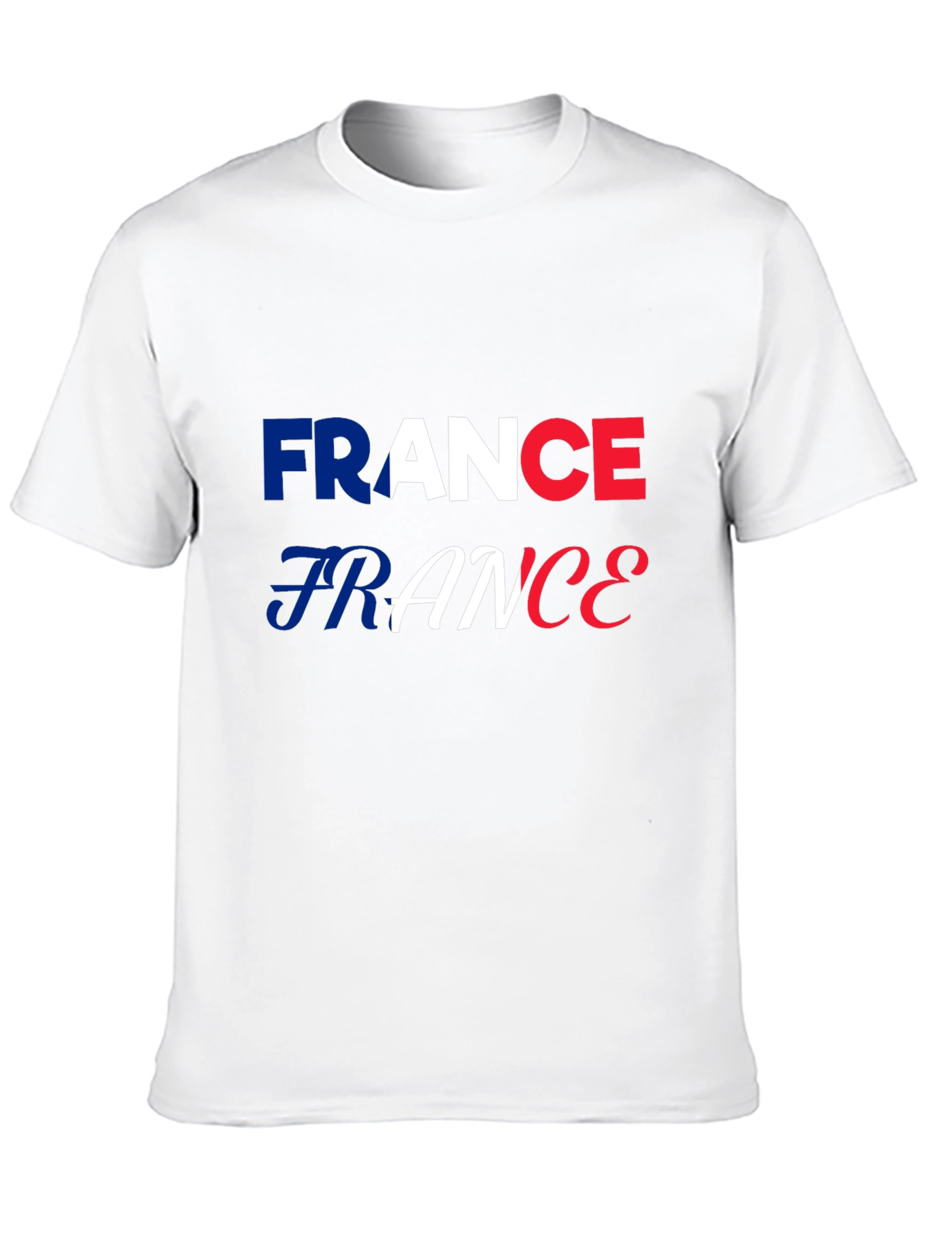 France Flag T-Shirt - Patriotic French Pride Tee