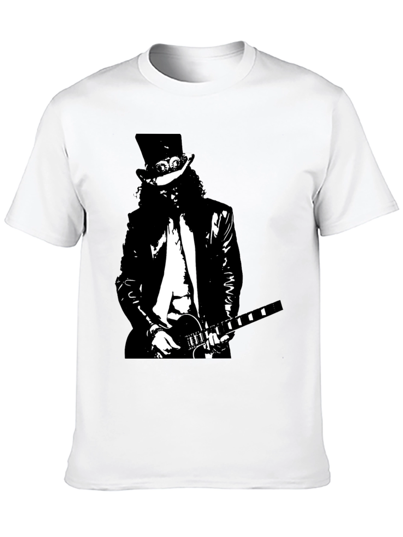 Slash Guitarist Graphic Black T-Shirt