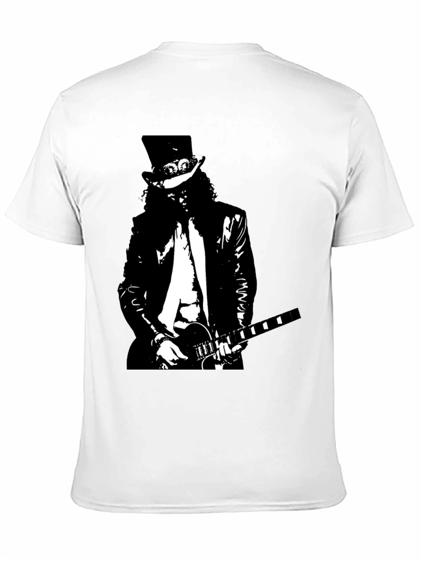 Slash Guitarist Graphic Black T-Shirt