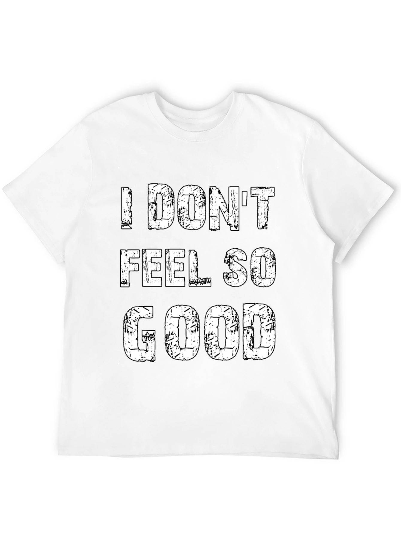 I Dont Feel So Good Black Graphic Tee