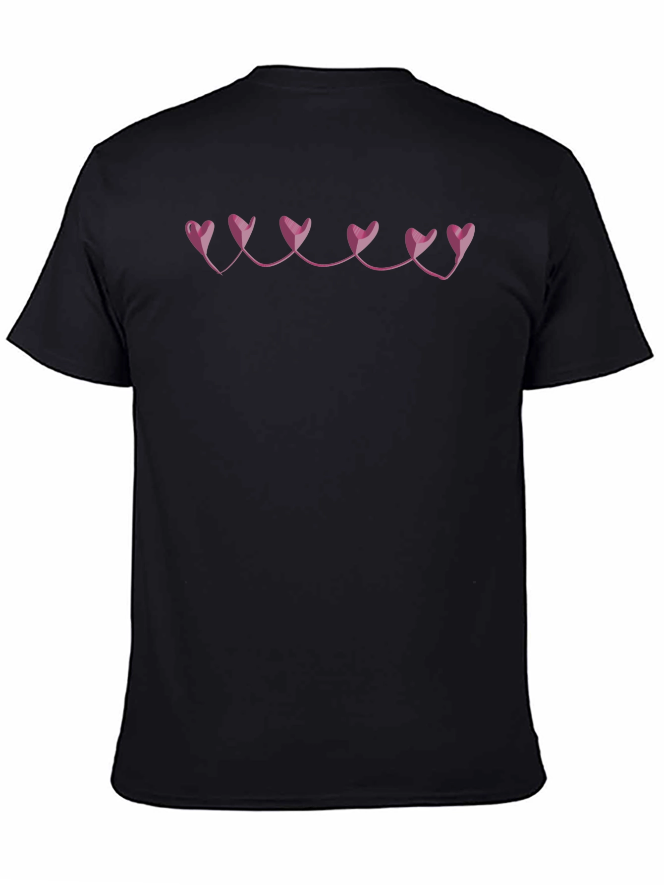 Heart String Graphic Tee - Casual Style