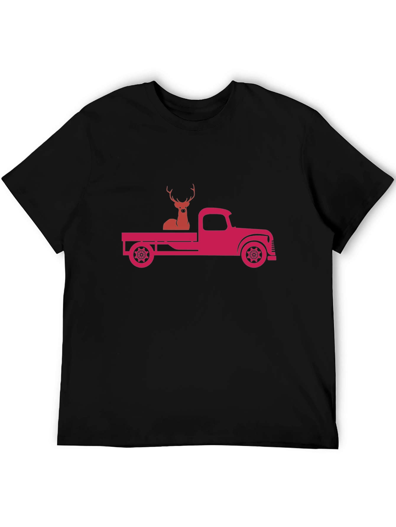 Deer in Truck Graphic Tee