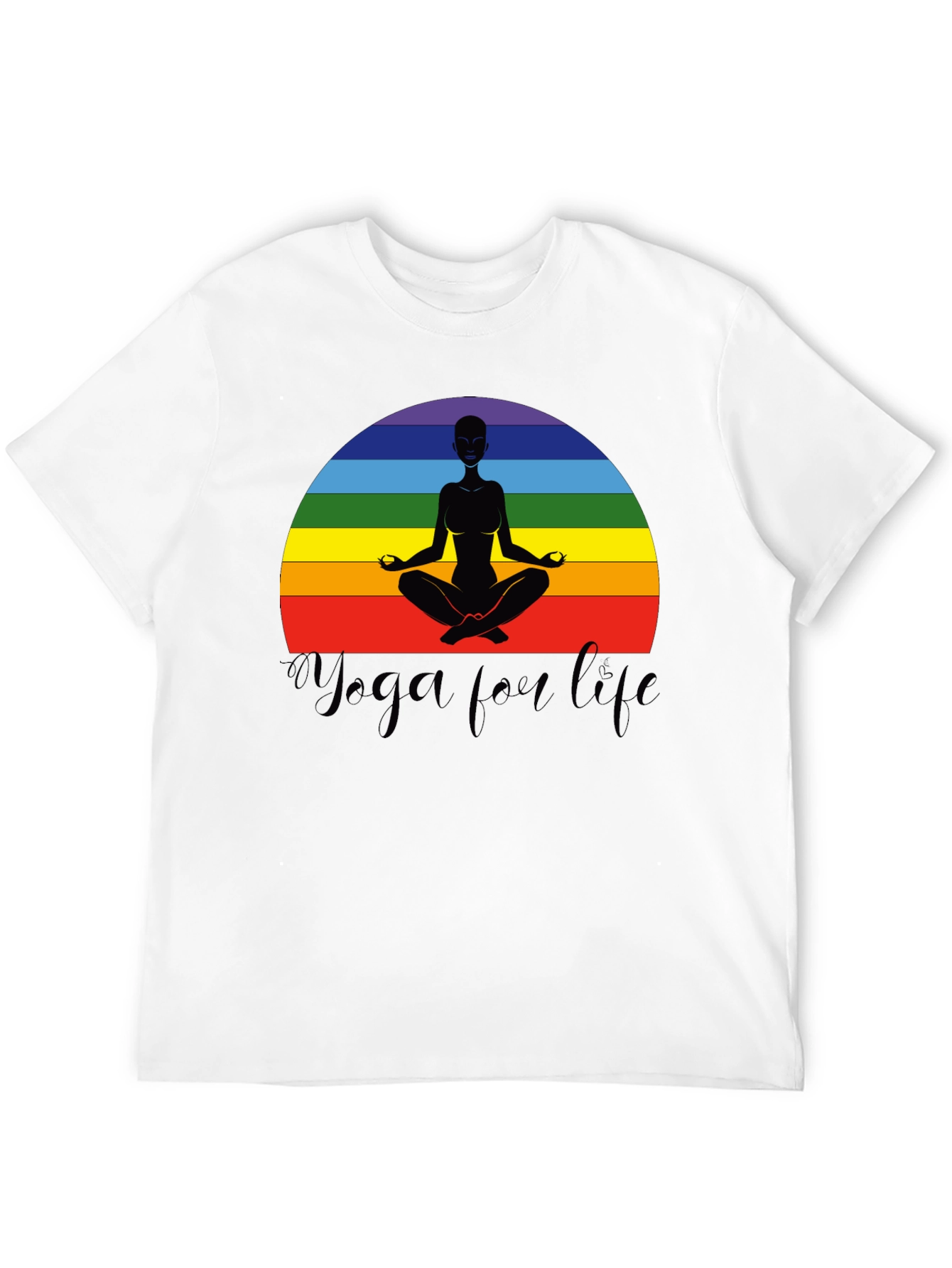 Yoga for Life Rainbow T-Shirt