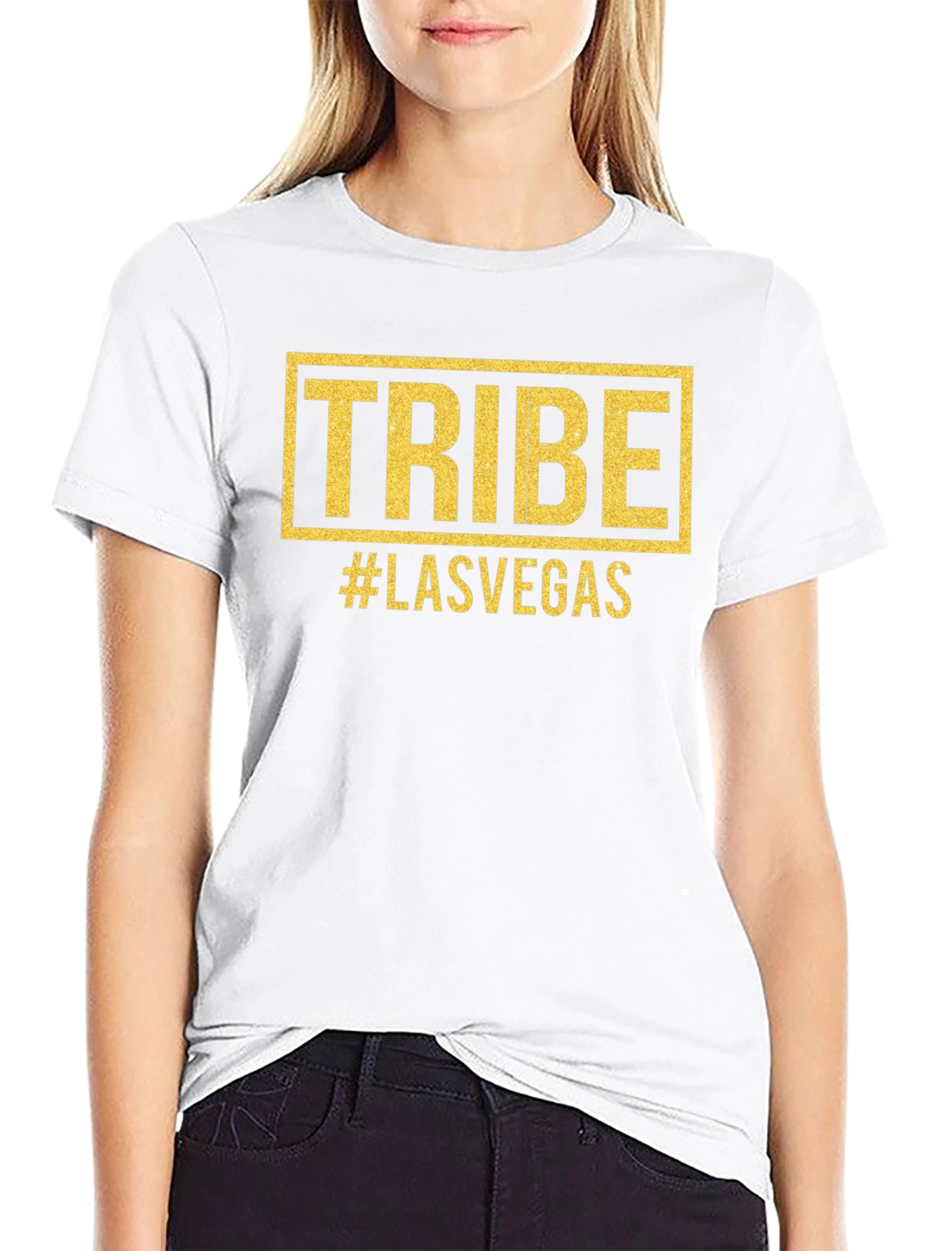 Tribe Las Vegas Graphic Tee - Black