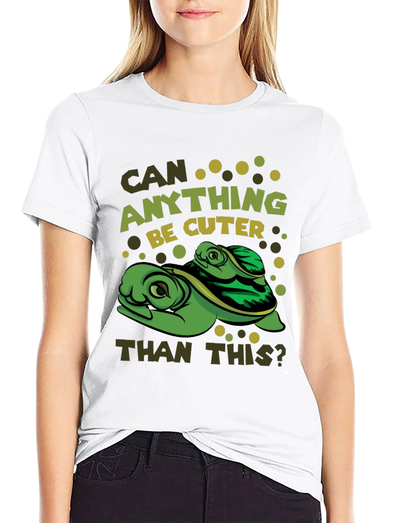 Cute Turtle Graphic T-Shirt - Can Anything Be Cuter?