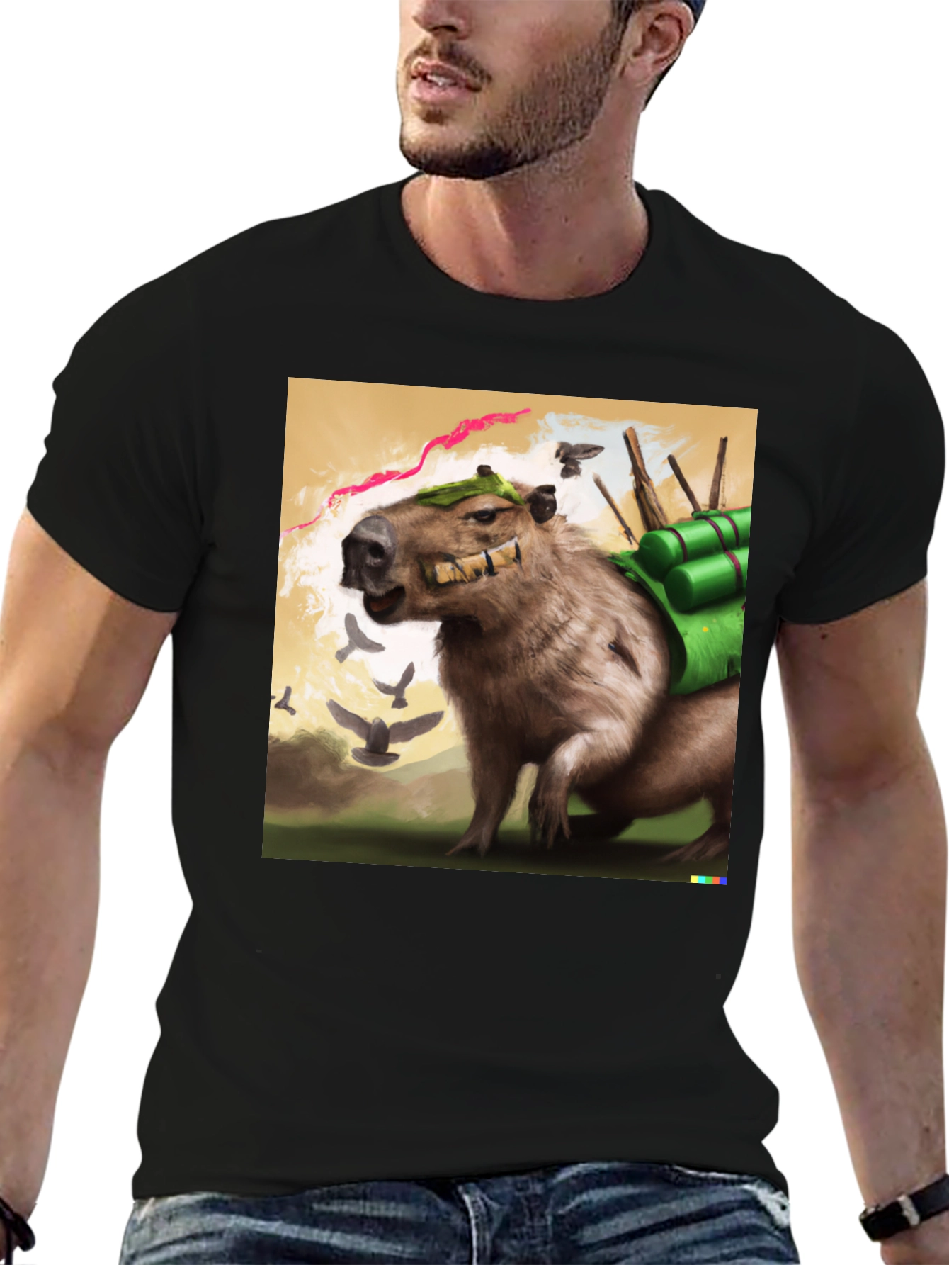 Capybara T-Shirt Funny Animal Tee