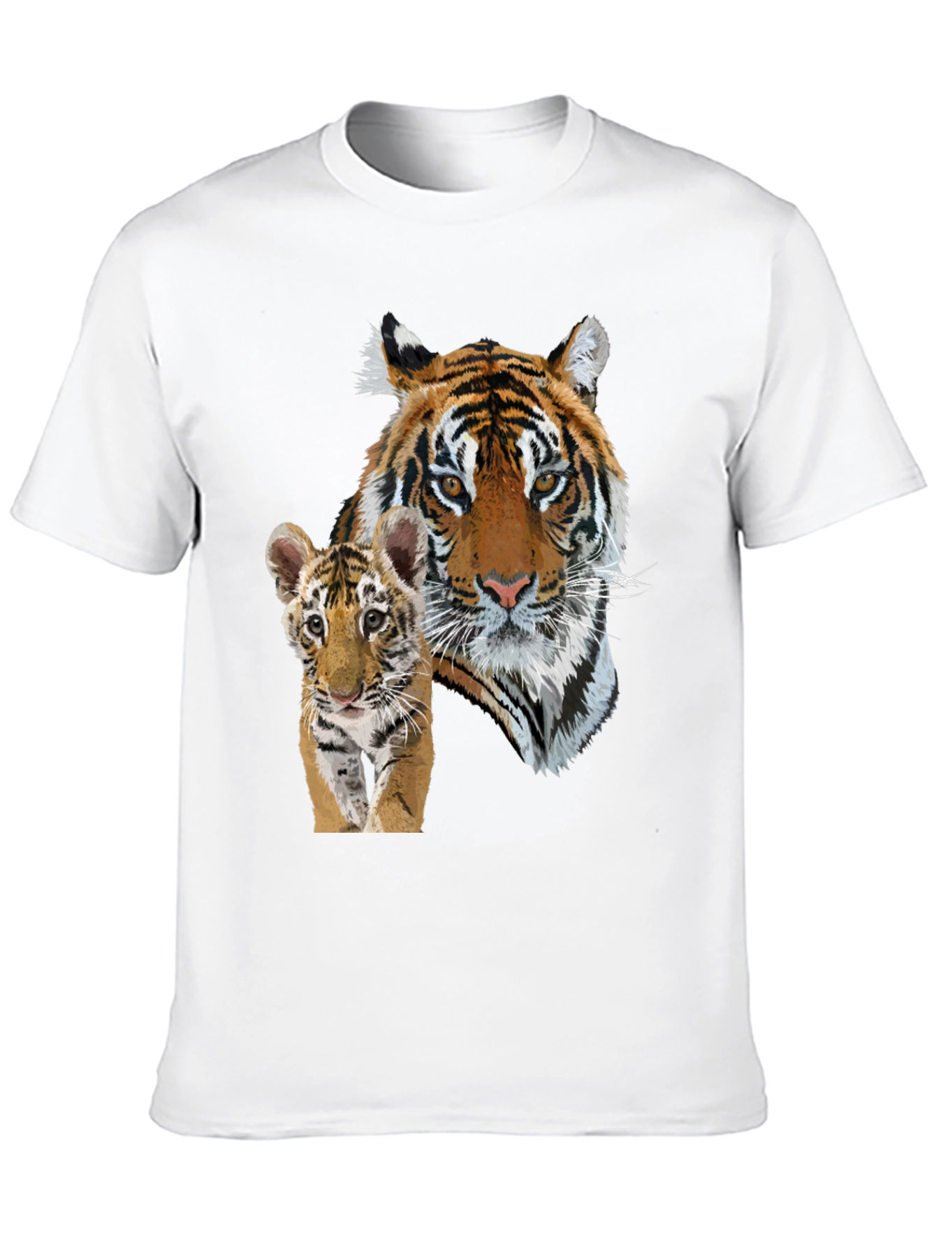 Tiger Cub Graphic Black T-Shirt