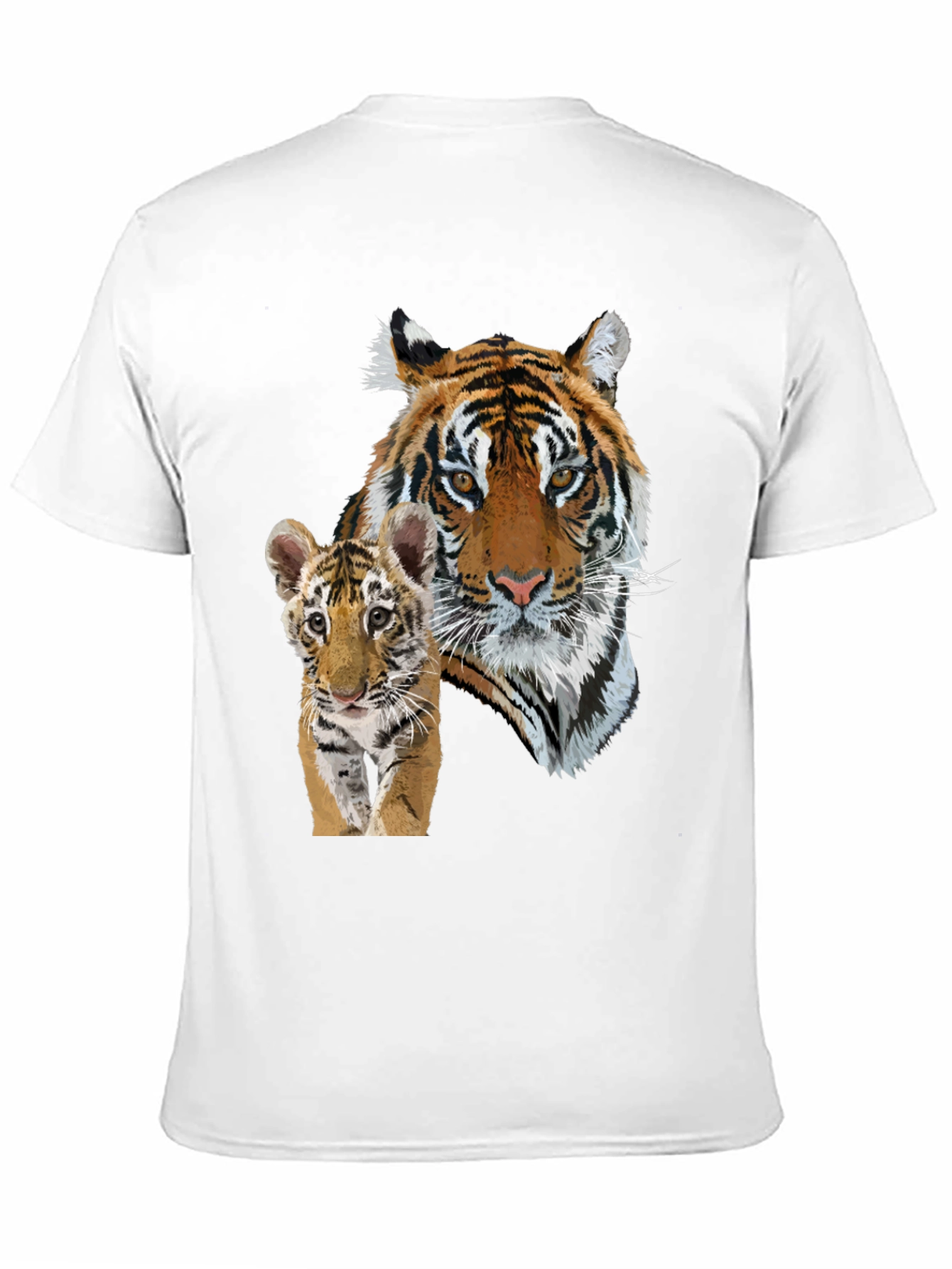 Tiger Cub Graphic Black T-Shirt