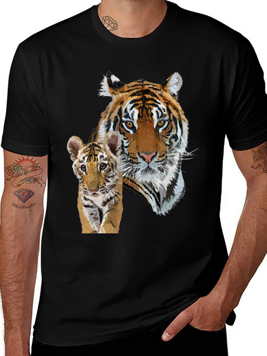 Tiger Cub Graphic Black T-Shirt