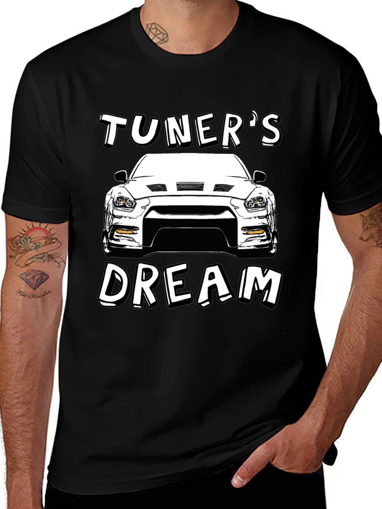 Tuners Dream Graphic Tee - Car Enthusiast Shirt