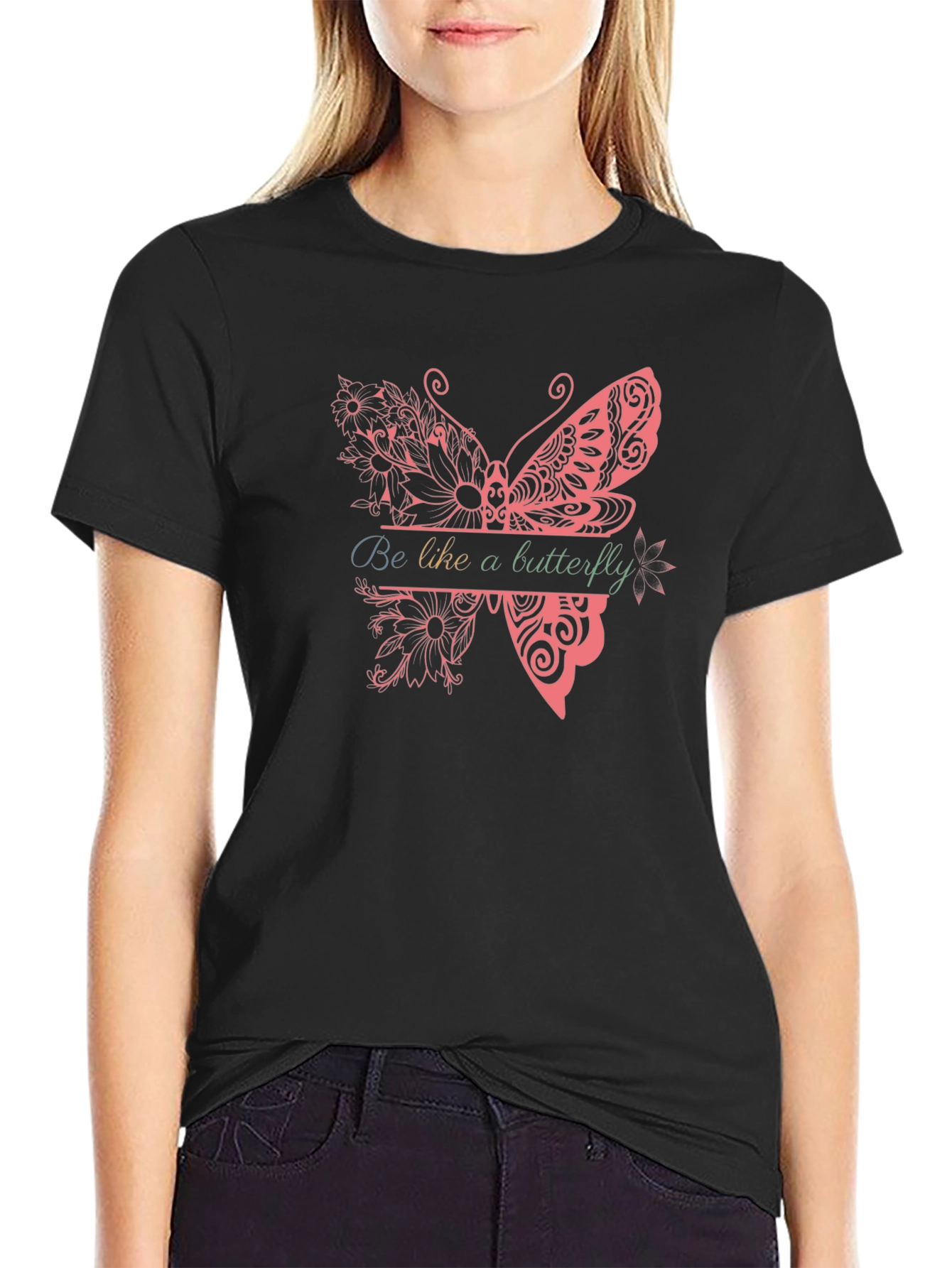 Be Like A Butterfly Graphic Tee