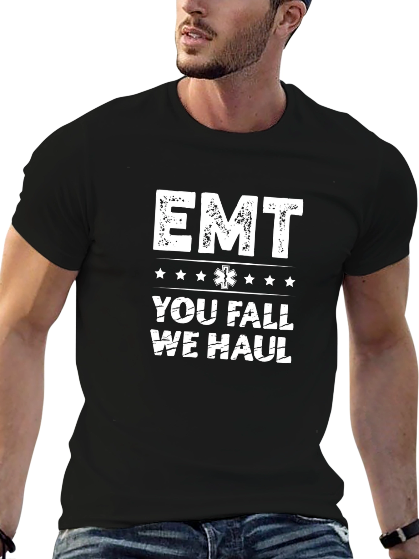 EMT You Fall We Haul Graphic Tee