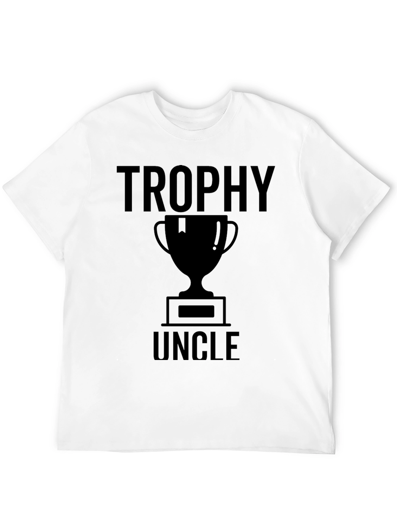 Trophy Uncle Graphic Tee - Funny Unisex T-Shirt