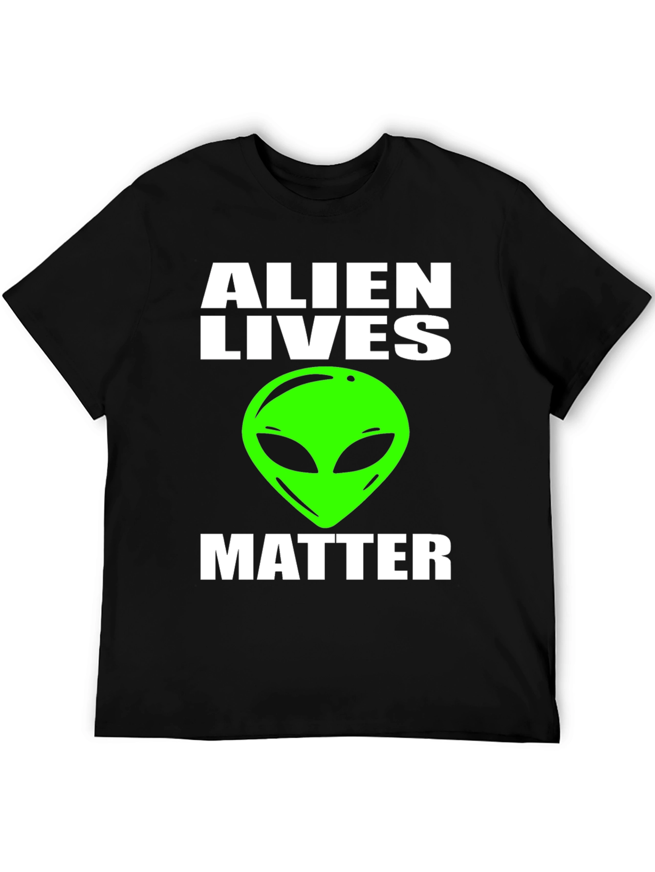 Alien Lives Matter Graphic Tee - Black