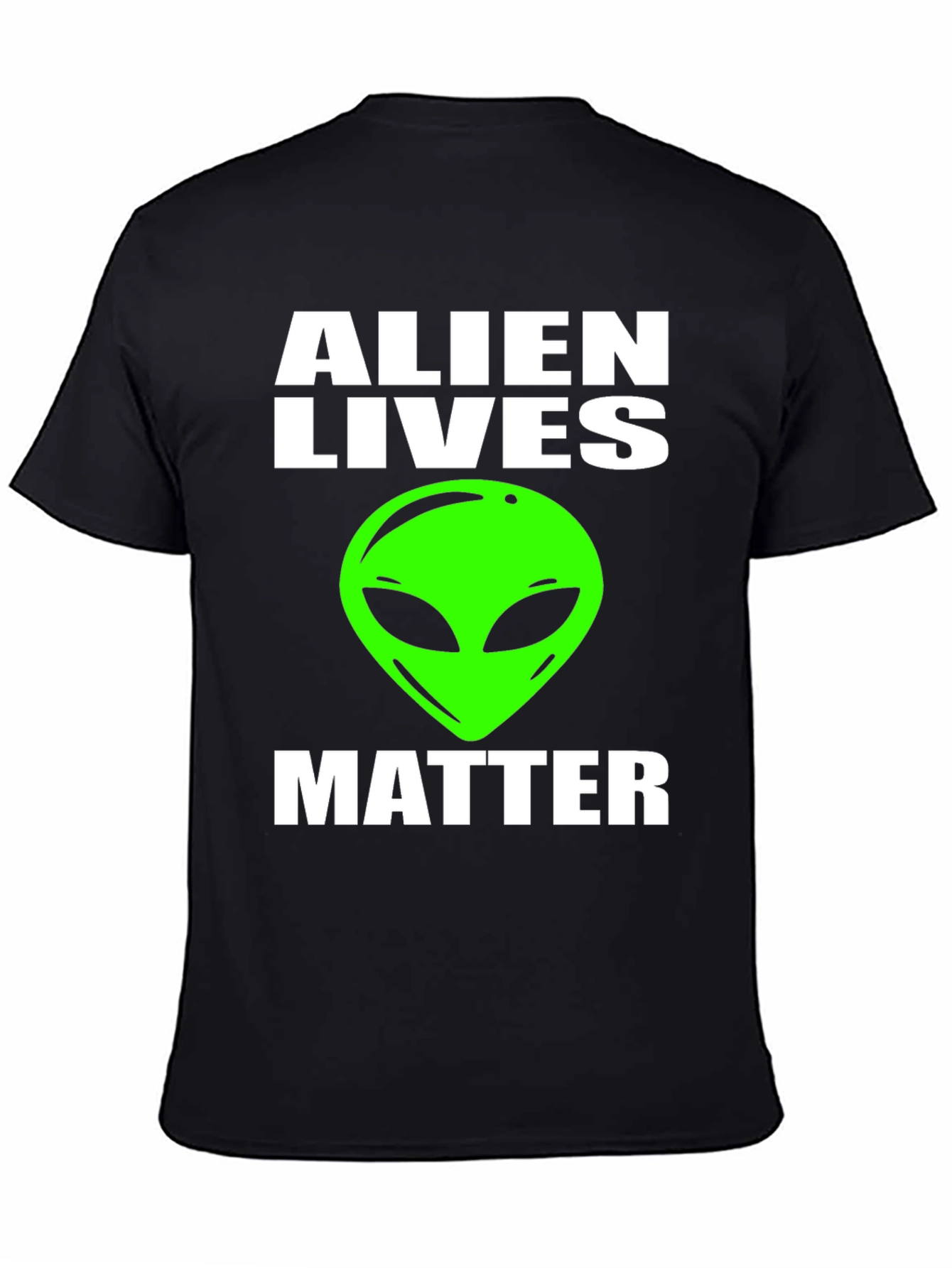 Alien Lives Matter Graphic Tee - Black