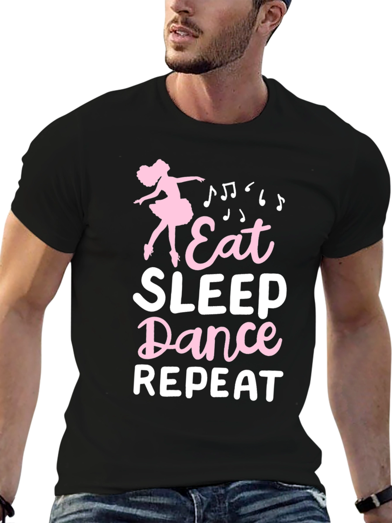 Eat Sleep Dance Repeat Graphic Tee