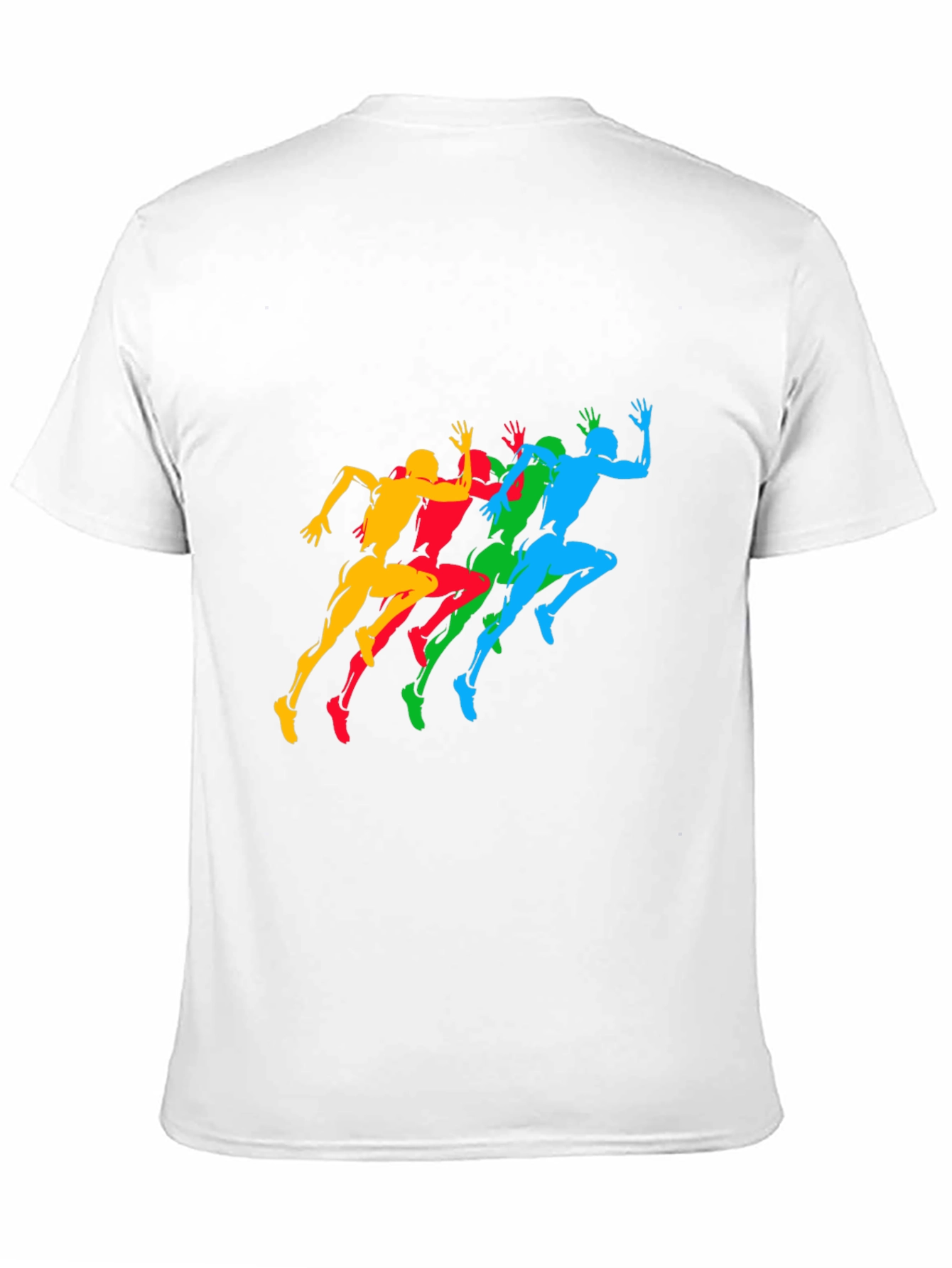 Runner Graphic Black T-Shirt