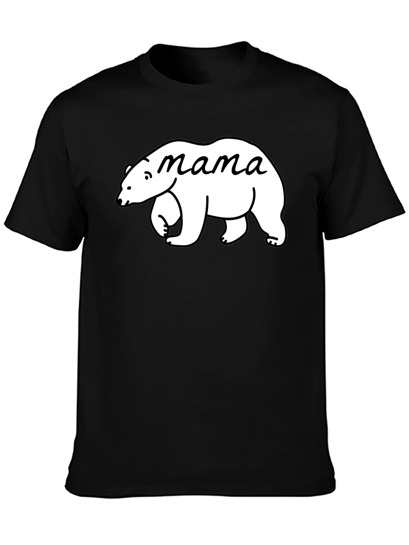 Mama Bear Graphic Tee - Cute Mom T-Shirt