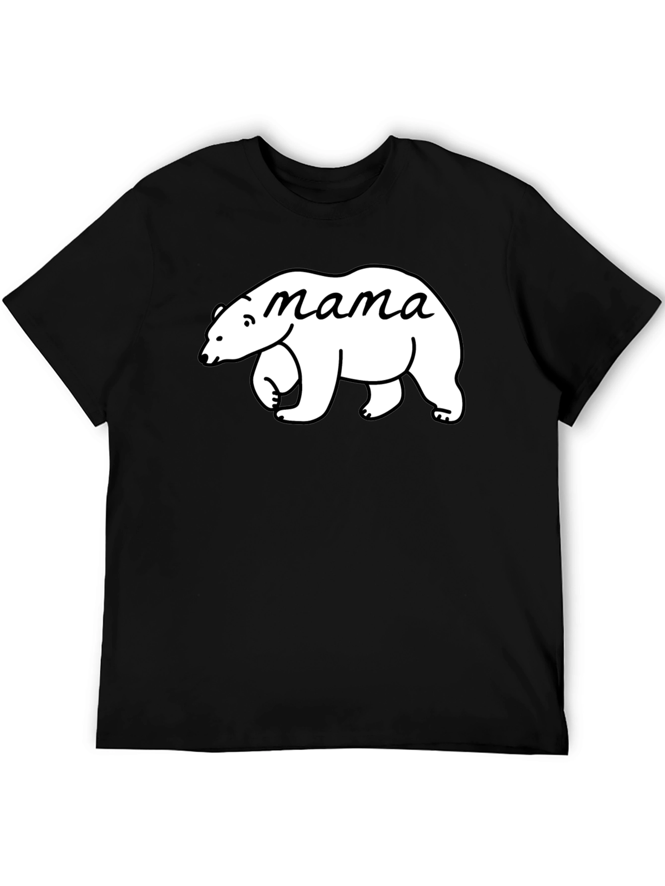 Mama Bear Graphic Tee - Cute Mom T-Shirt