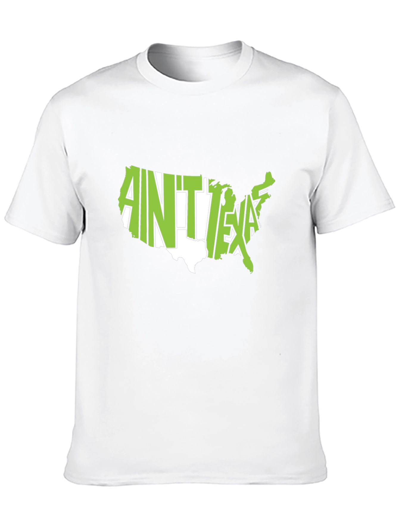 Aint Texas USA Map Graphic T-Shirt