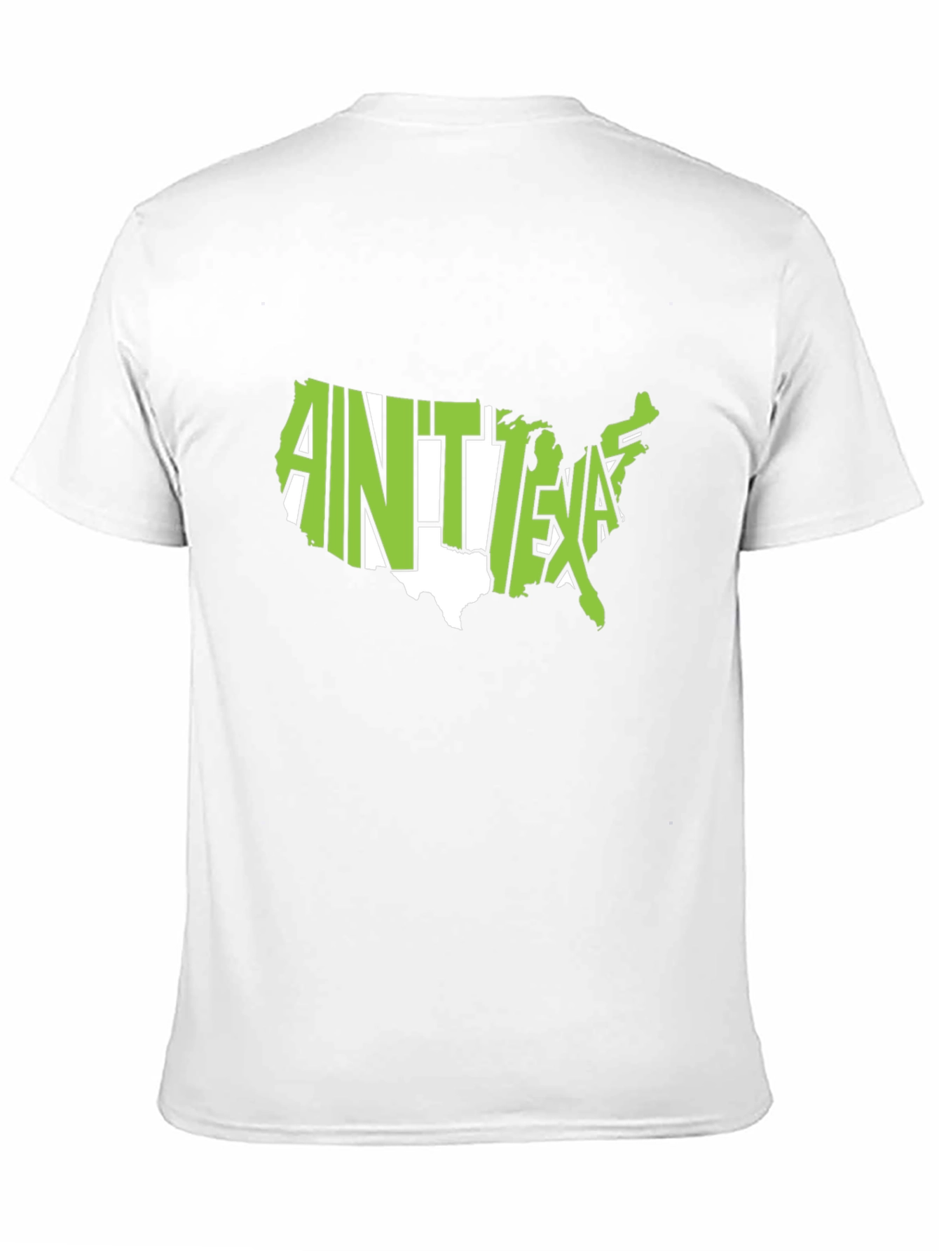 Aint Texas USA Map Graphic T-Shirt