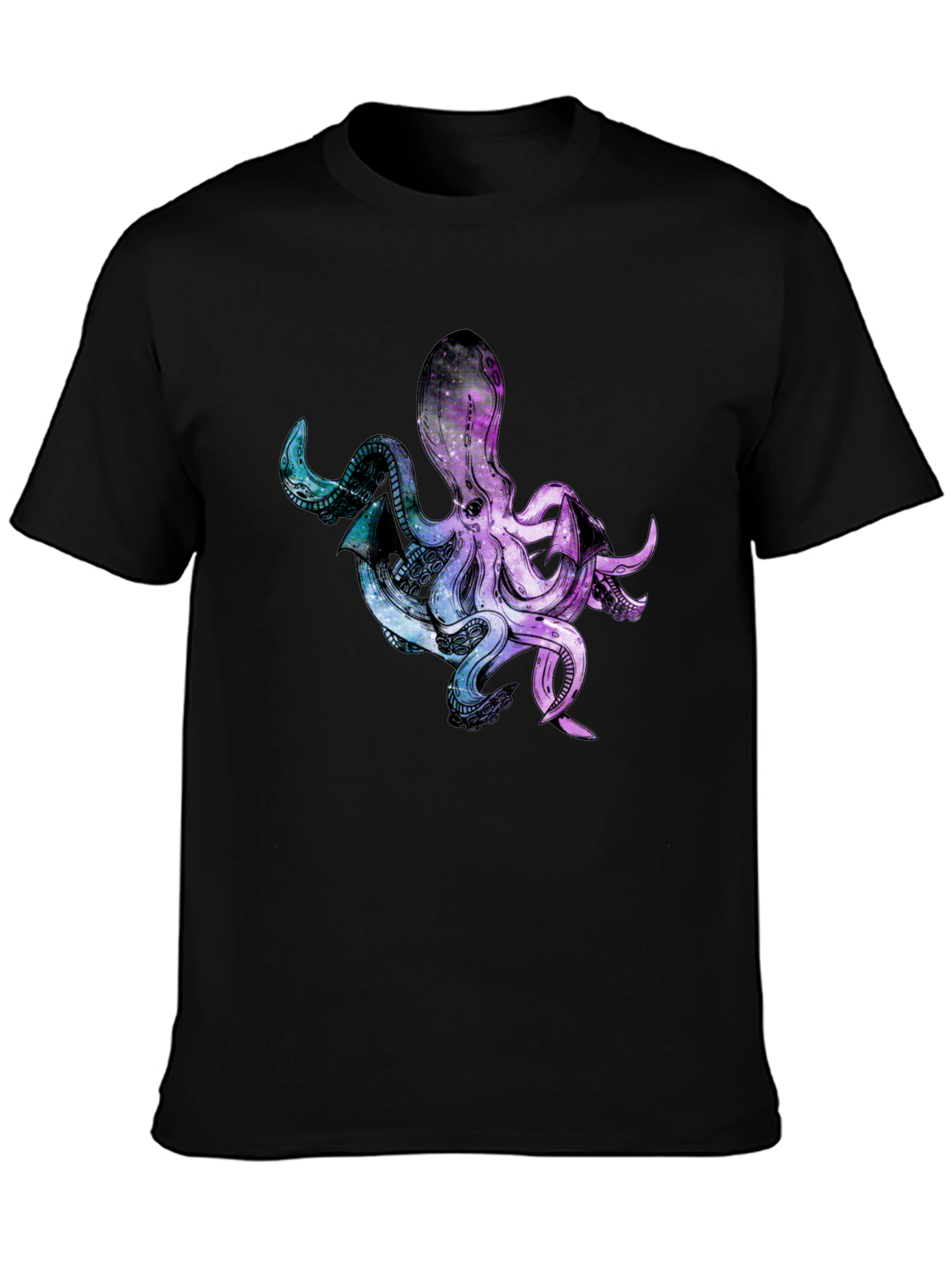 Cosmic Octopus Graphic T-Shirt