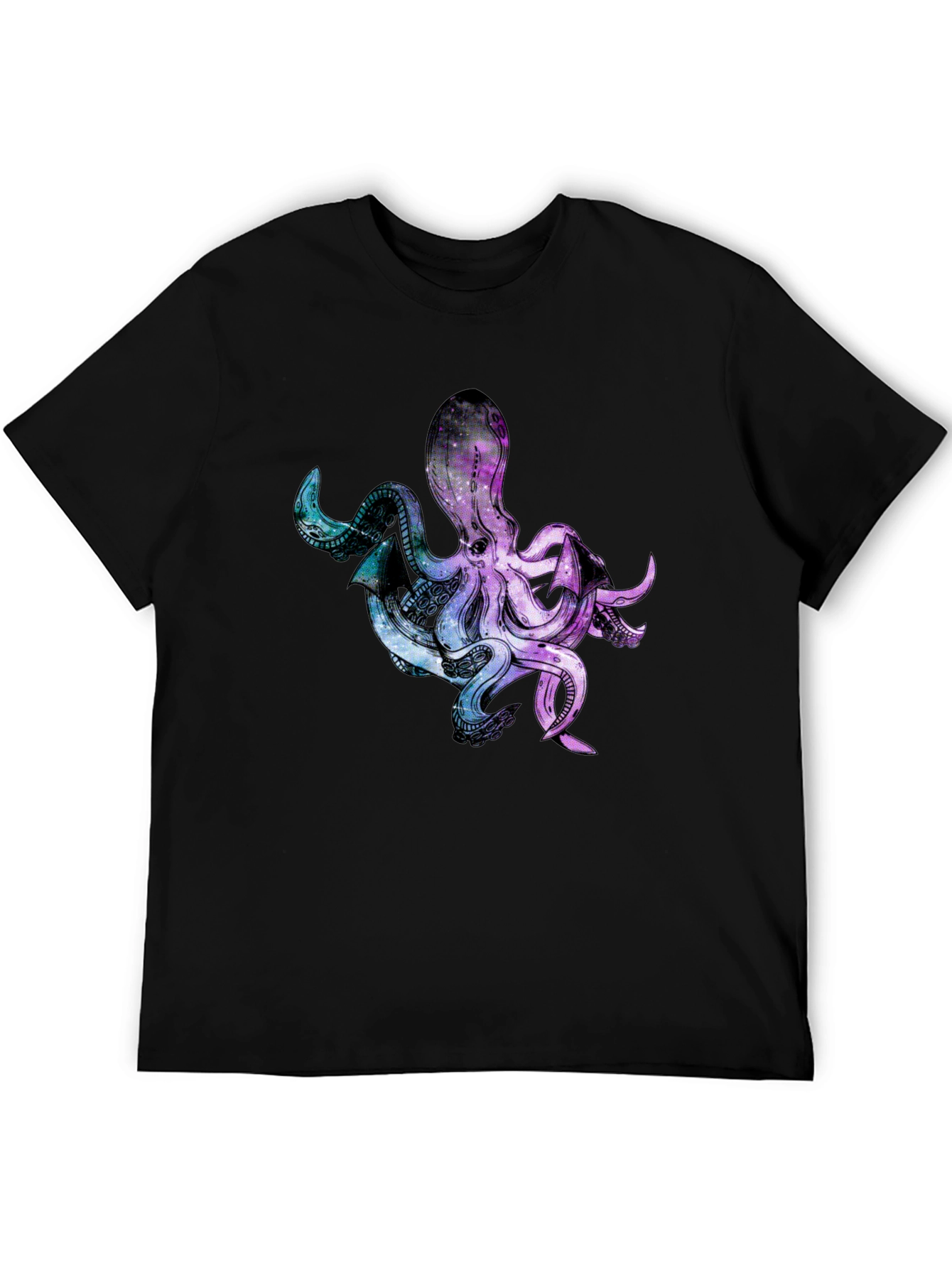 Cosmic Octopus Graphic T-Shirt