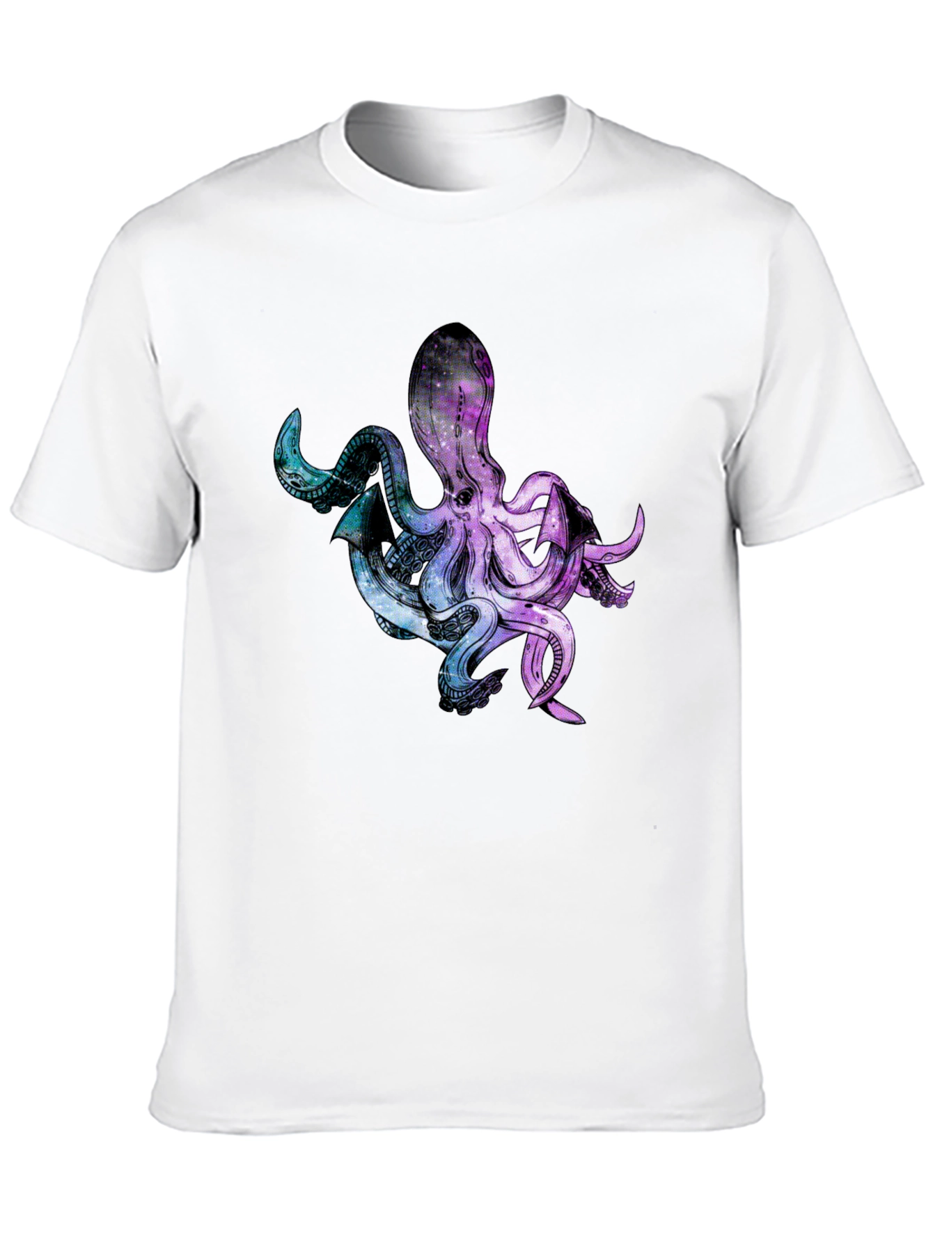 Cosmic Octopus Graphic T-Shirt