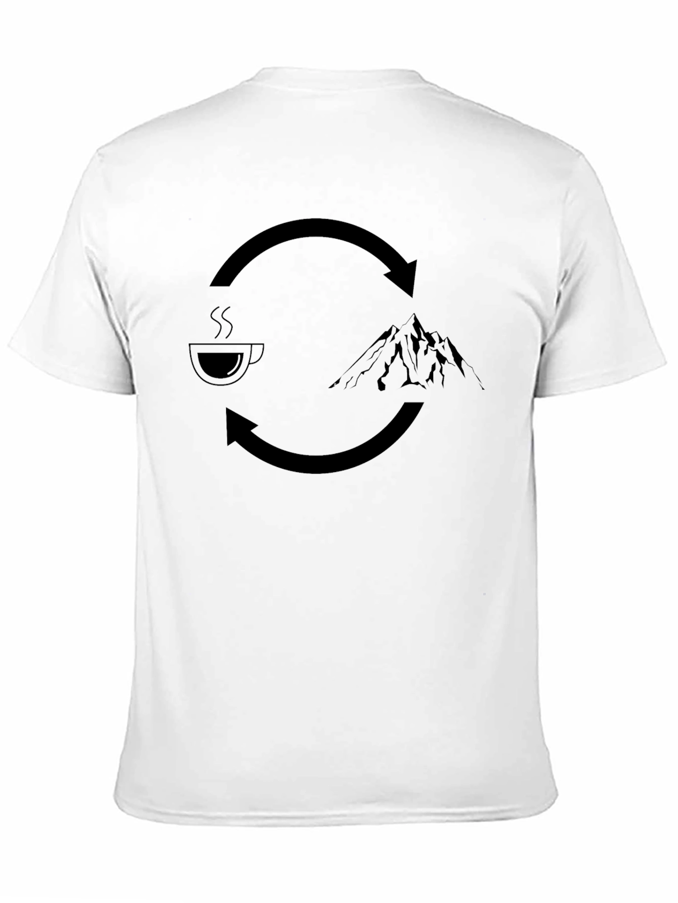 Coffee to Mountain Cycle T-Shirt