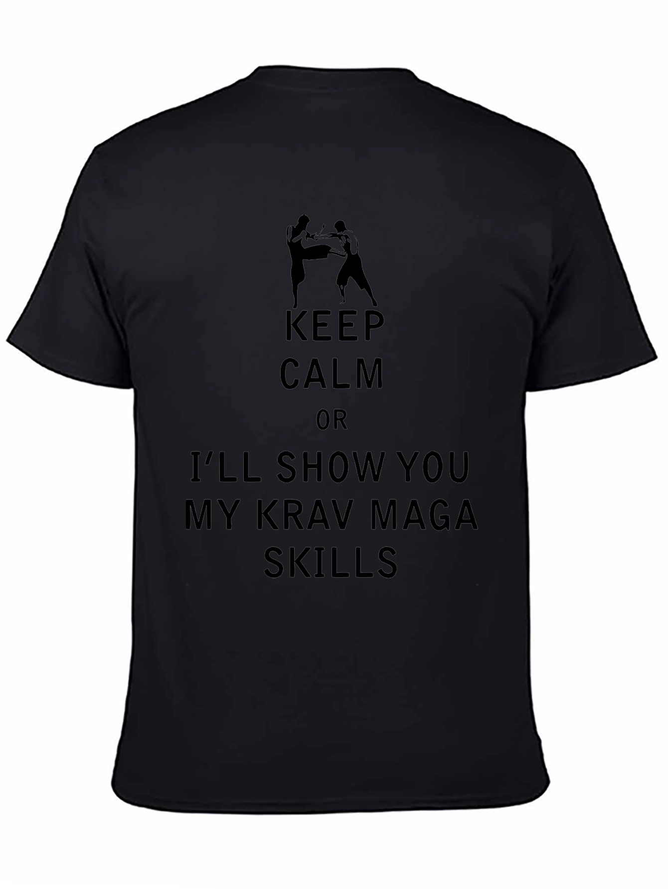 Keep Calm Krav Maga Skills Graphic Tee