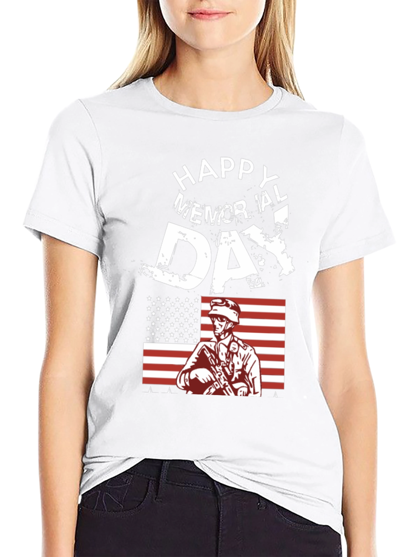 Happy Memorial Day Graphic Tee