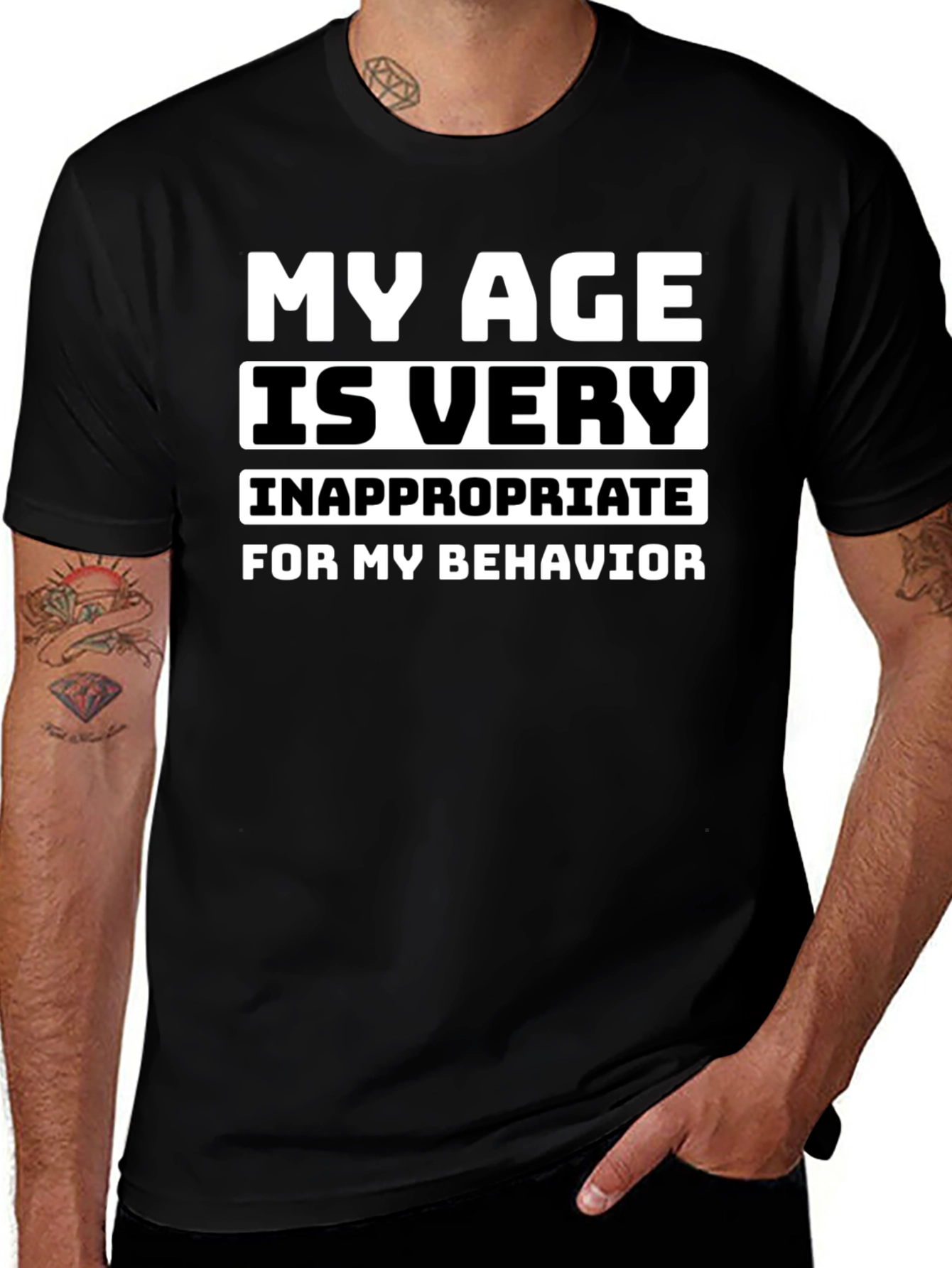 My Age is Very Inappropriate T-Shirt