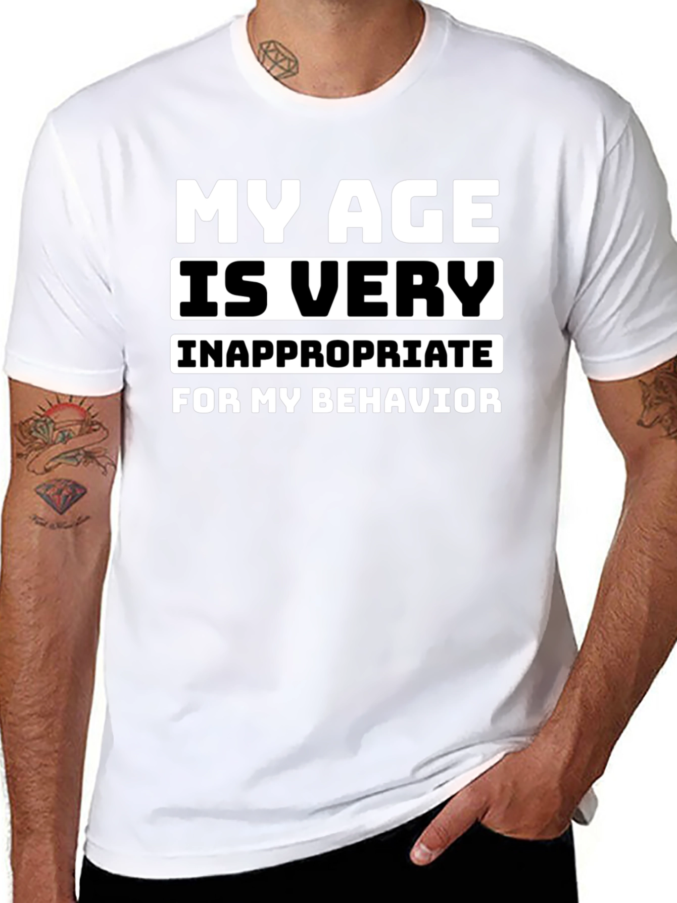 My Age is Very Inappropriate T-Shirt