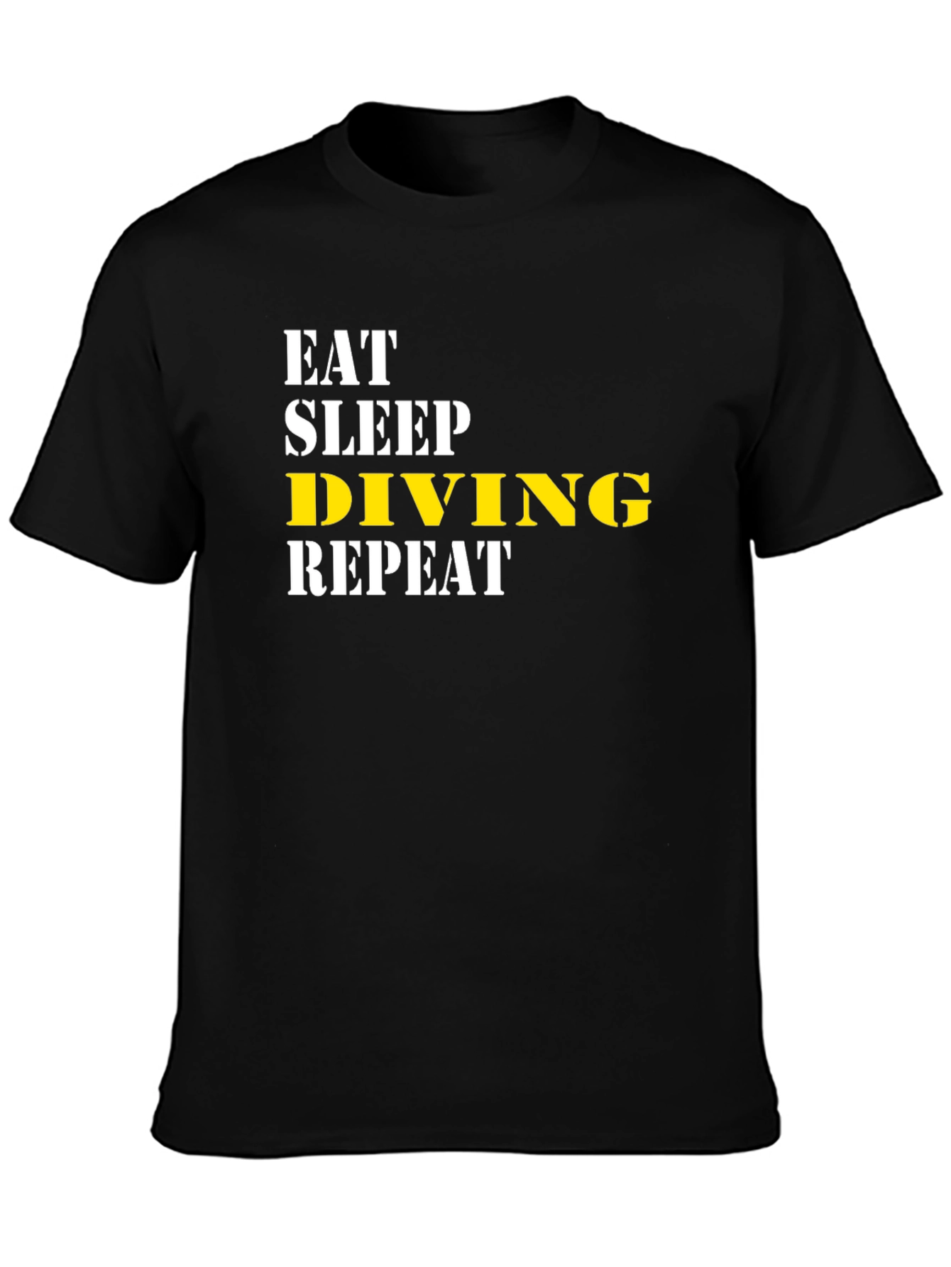 Eat Sleep Diving Repeat T-Shirt