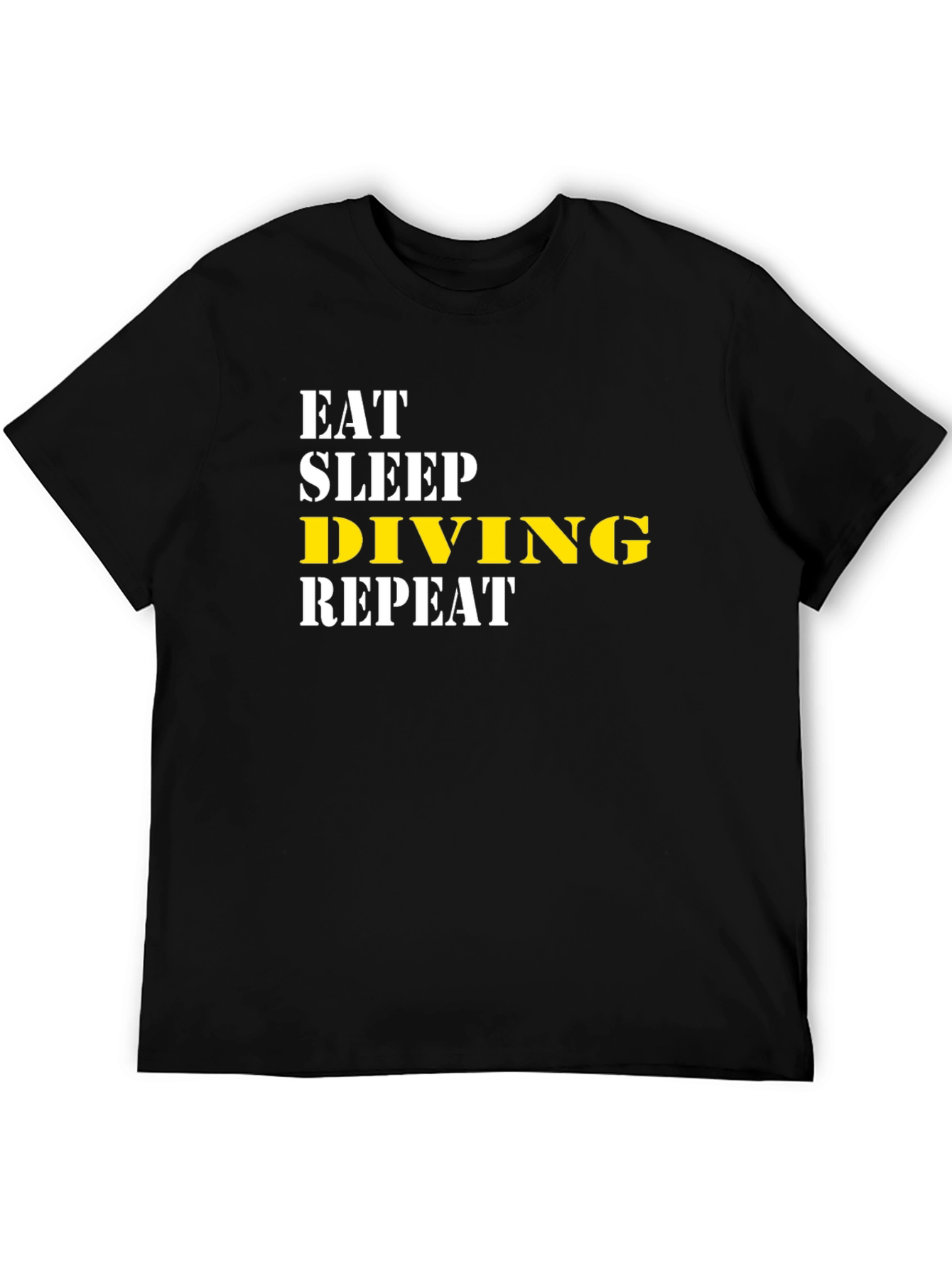 Eat Sleep Diving Repeat T-Shirt
