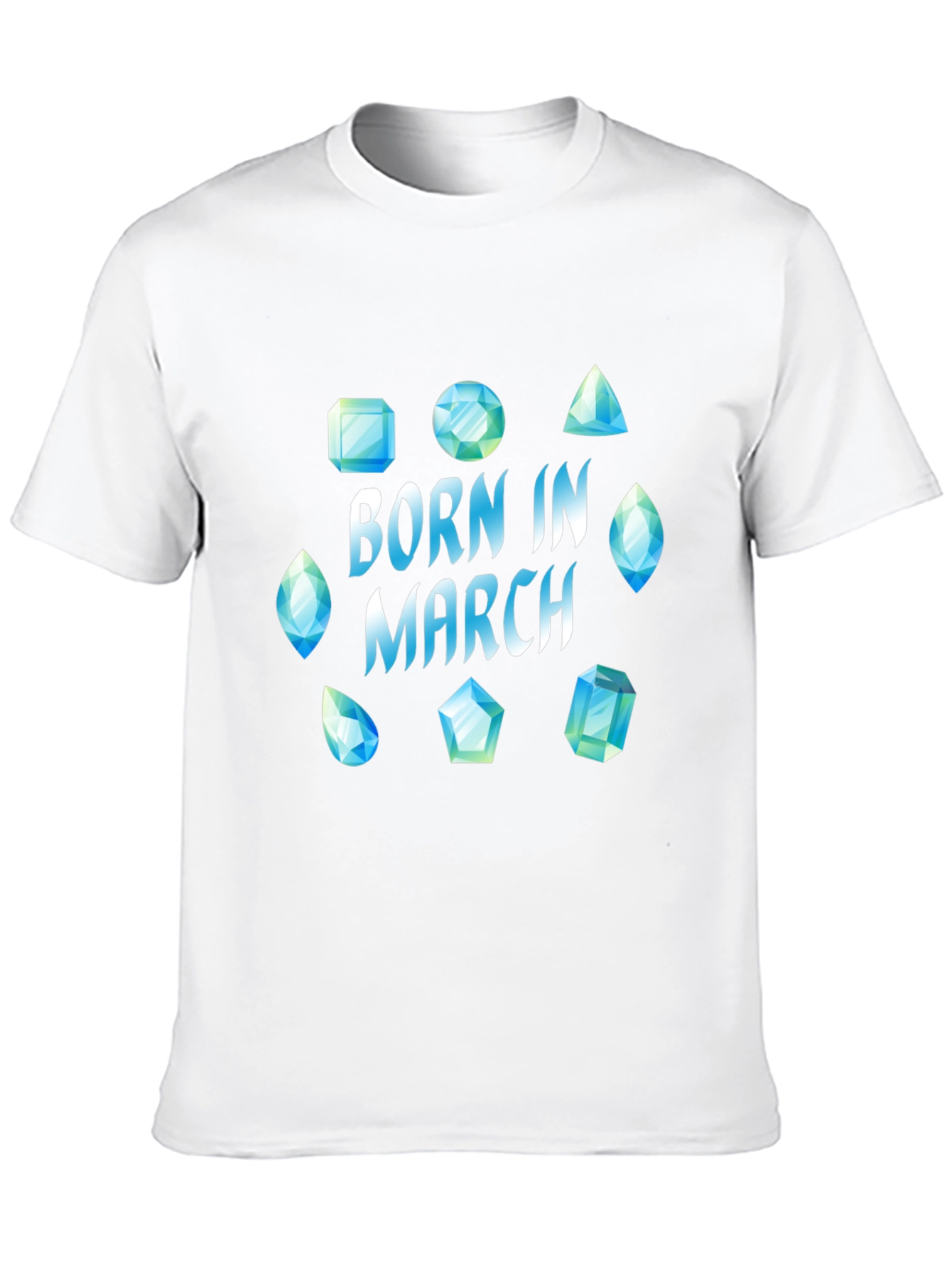 Born in March Gemstone T-Shirt