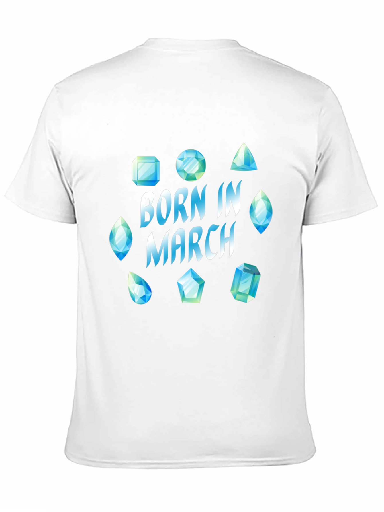 Born in March Gemstone T-Shirt