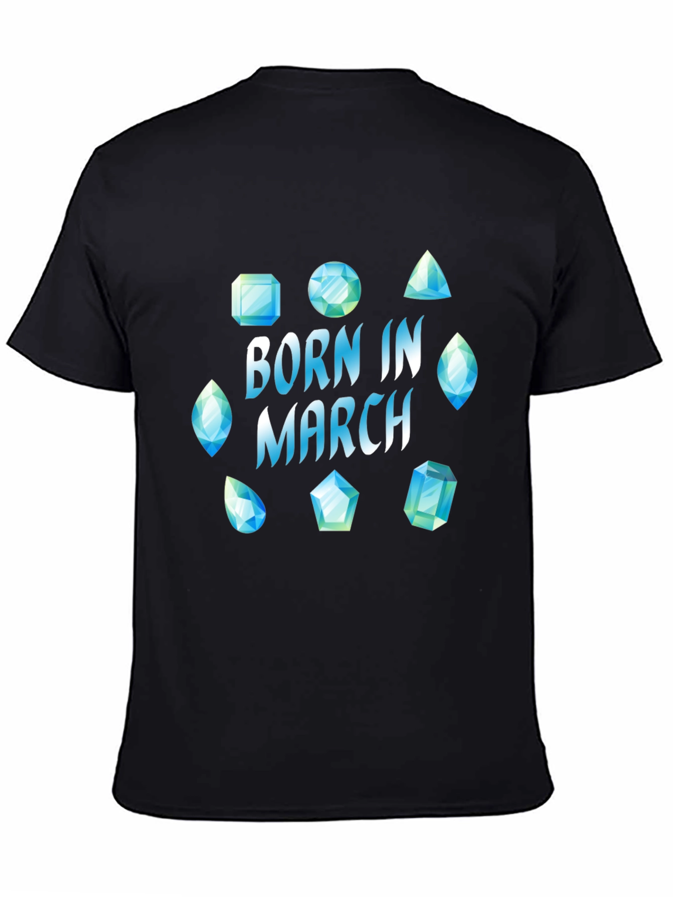 Born in March Gemstone T-Shirt