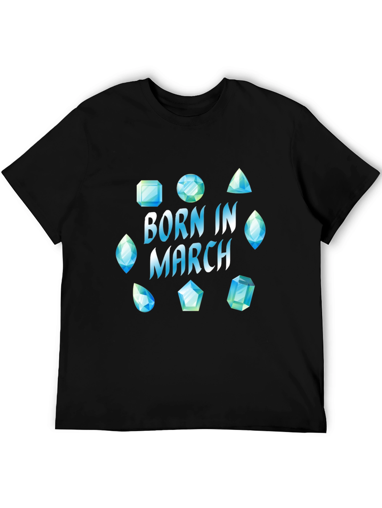Born in March Gemstone T-Shirt