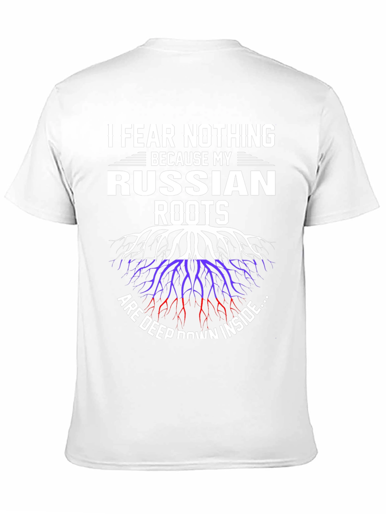 Russian Roots Graphic Tee -  I Fear Nothing