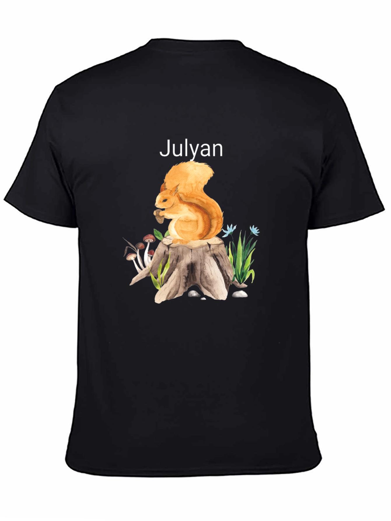 Squirrel Stump Graphic Tee - Julyan